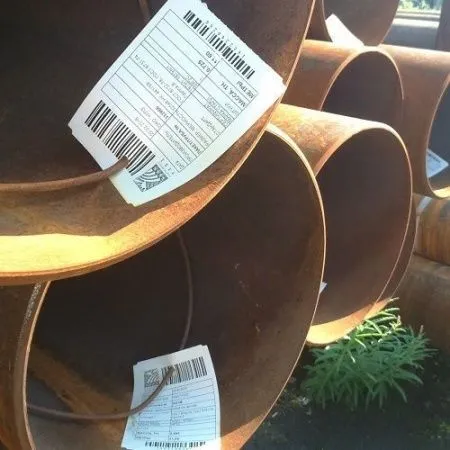 Труба сварная 530х12 сталь 09г2с, ГОСТ 10704-91, Арт. 46680 - ТРУБПРОМ